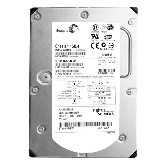 FUJITSU S26361-H880-V100 146GB 15.000RPM 3.5 ST3146854LW