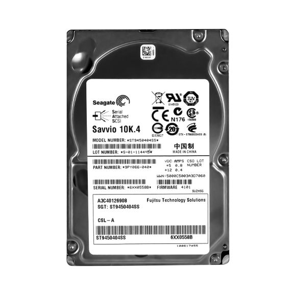 FUJITSU A3C40126908 450 GB 10K SAS 2.5" ST9450404SS 16 MB