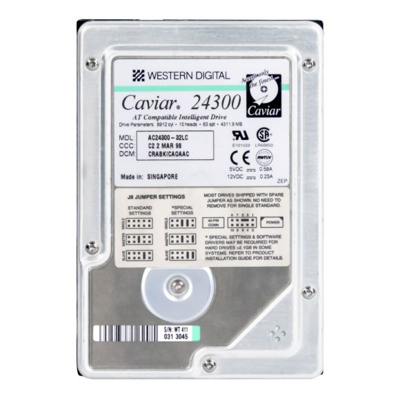 WD CAVIAR 24300 4.3GB 5.4K ATA 3.5'' AC24300-32LC