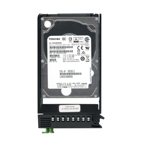 FUJITSU A3C40135103 600GB 10K 128MB SAS-3 2.5'' AL15SEB060N