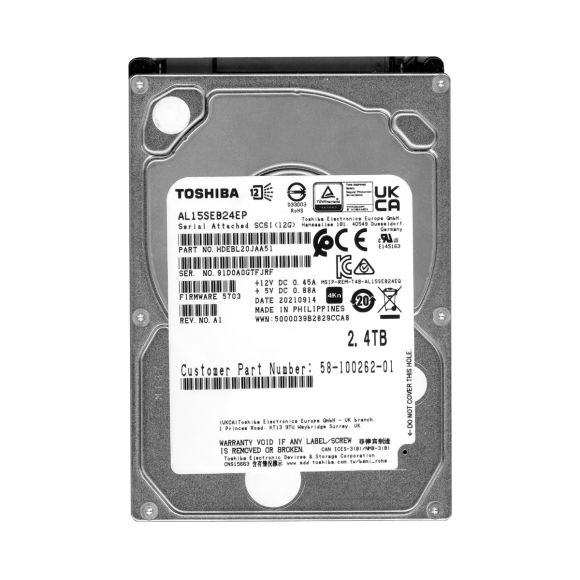 CISCO 58-100262-01 2.4TB 10K 128MB SAS-3 2.5'' AL15SEB24EP