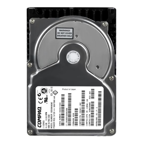 COMPAQ 232431-002 36.4GB 10K 8MB SCSI U160 3.5'' BD03664545