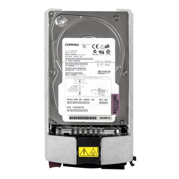 HP BD0726536C 72.8 GB 10K U3 SCSI 