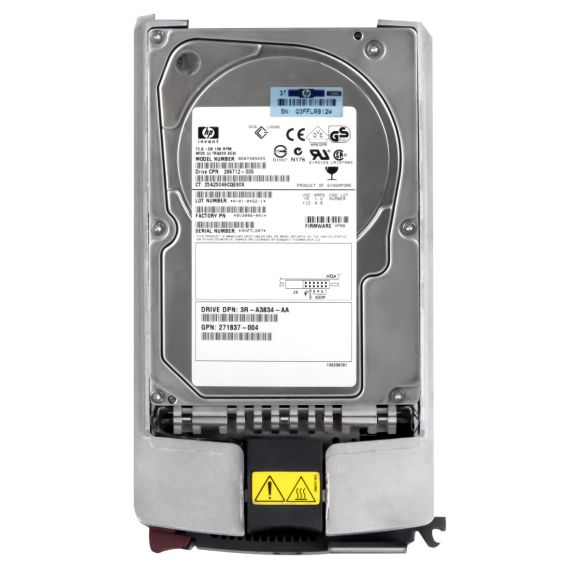 HP BD07285A25 72.8 GB 10K U320 SCSI