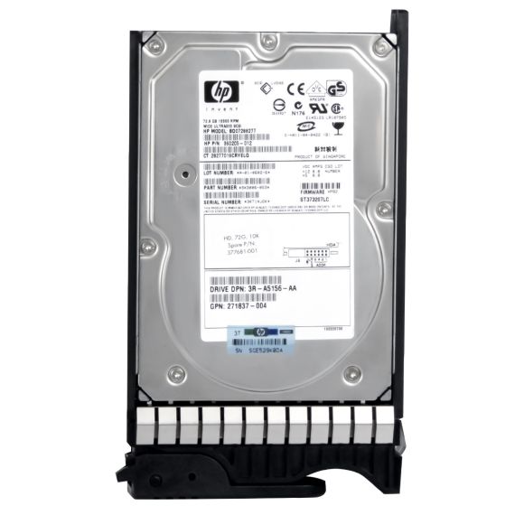 HP 377681-001 73GB 10K SCSI U320 3.5'' 360205-012 BD07288277