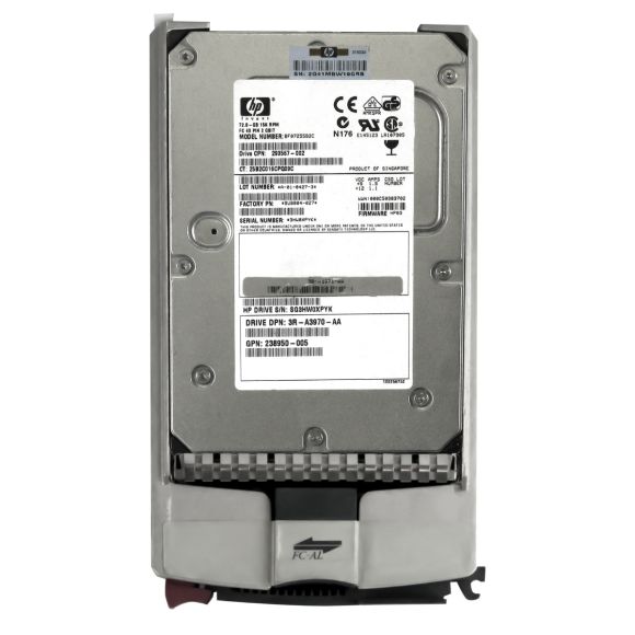 HP 293567-002 72.8GB 15K 8MB FC 3.5'' BF07255B2C