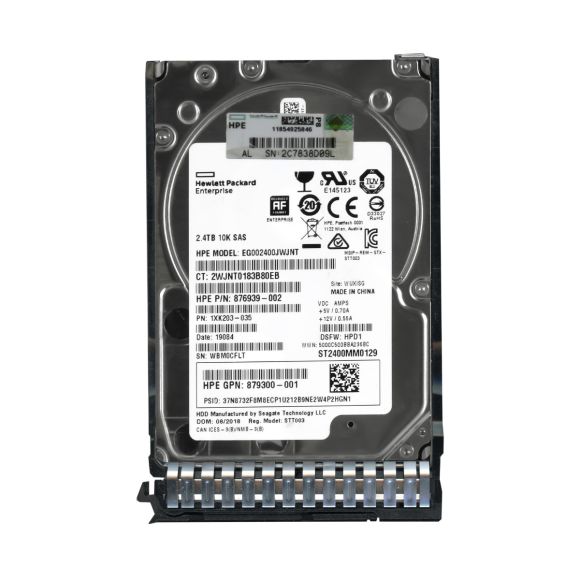 HP 876939-002 2,4 TB 10K 256 MB SAS-3 2,5'' EG002400JWJNT