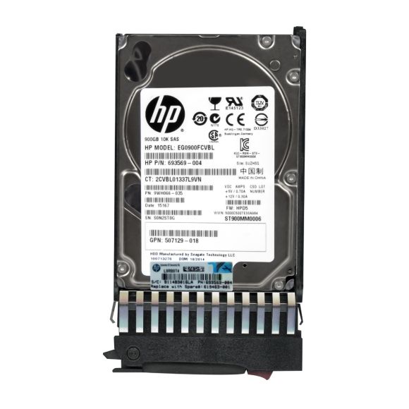 DYSK HP EG0900FCVBL 900GB 6G SAS 10K 2.5" 619463-001