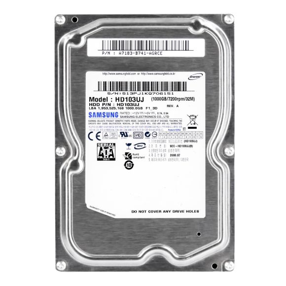 SAMSUNG HD103UJ 1000GB SATA II 7200RPM 3.5''