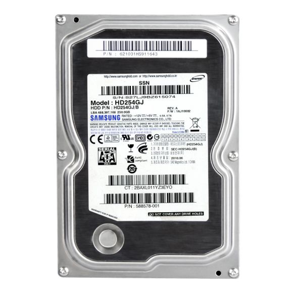 SAMSUNG SpinPoint F3 250GB 7.2K 8MB SATA II 3.5'' HD254GJ