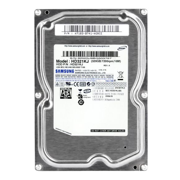 SAMSUNG HD321KJ 320GB SATA II 7200RPM 3.5''