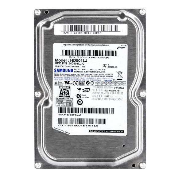 SAMSUNG HD501LJ 500GB SATA II 7200RPM 3.5''