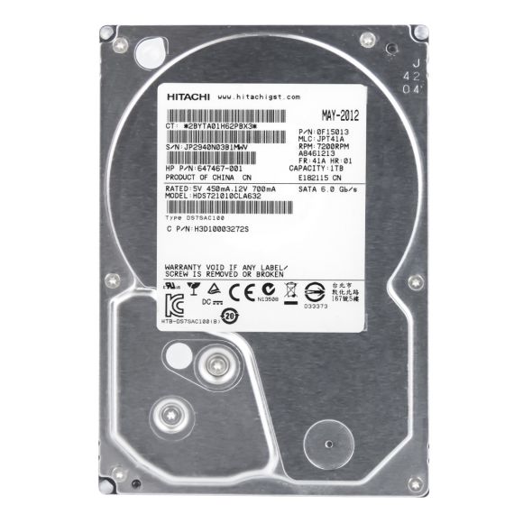 HITACHI DeskStar 7K1000.C 1TB SATA III 7.2K 32MB 3.5'' HDS721010CLA632