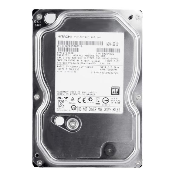 HITACHI DeskStar 7K1000.D 1TB 7.2k 32MB SATA III 3.5'' HDS721010DLE630