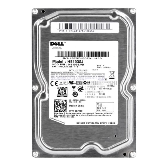 SAMSUNG SpinPoint F3R 1TB 7.2K 32MB SATA II 3.5'' HE103SJ