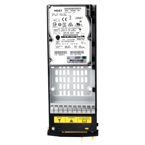 HP 5697-1288 900GB SAS-2 10K 64MB 2.5'' HUC109090CSS600