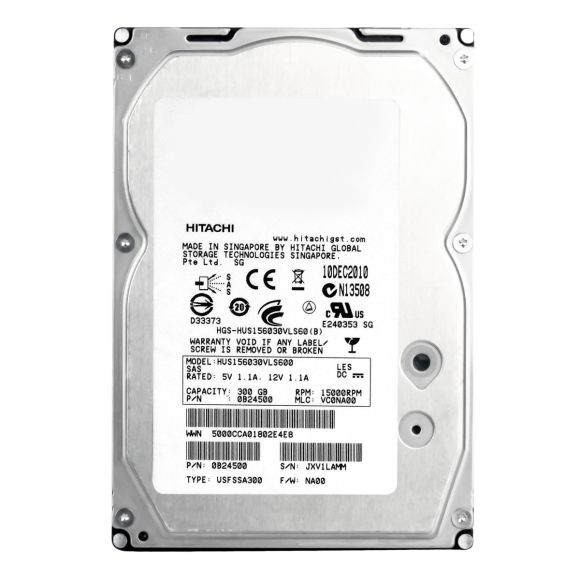 HDD HITACHI HUS156030VLS600 15K 300GB SAS 6Gbps