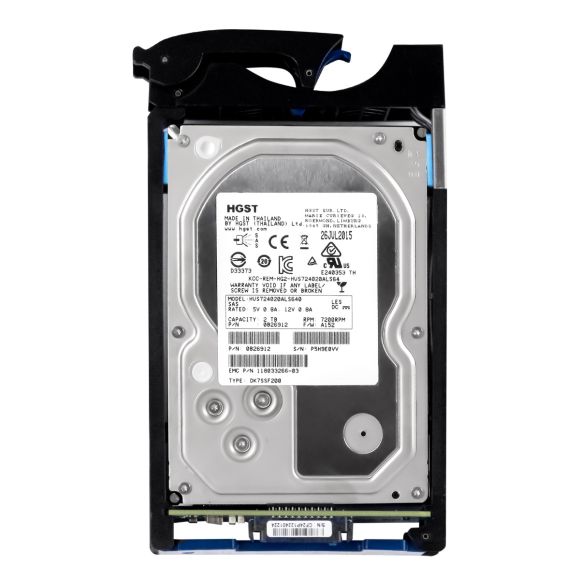 EMC 118033266-03 2TB 7.2K 64MB FC 3.5'' HUS724020ALS640