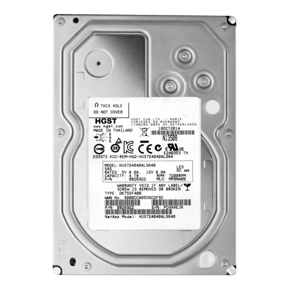 HGST UltraStar 7K4000 4TB 7.2K 64MB SAS-2 3.5'' HUS724040ALS640