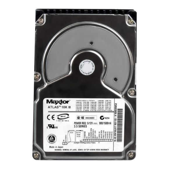 MAXTOR KW18L017 18.4 GB SCSI 8MB 3.5 10.000RPM