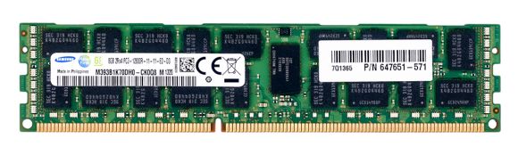 SAMSUNG M391B1G73QH0-CMA 8GB DDR3 1866MHz UNBUFFERED ECC