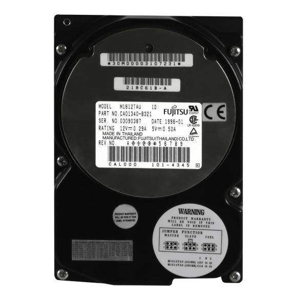 FUJITSU M1612TAU 540 MB ATA-2 4500RPM 3.5'' CA01340-B321