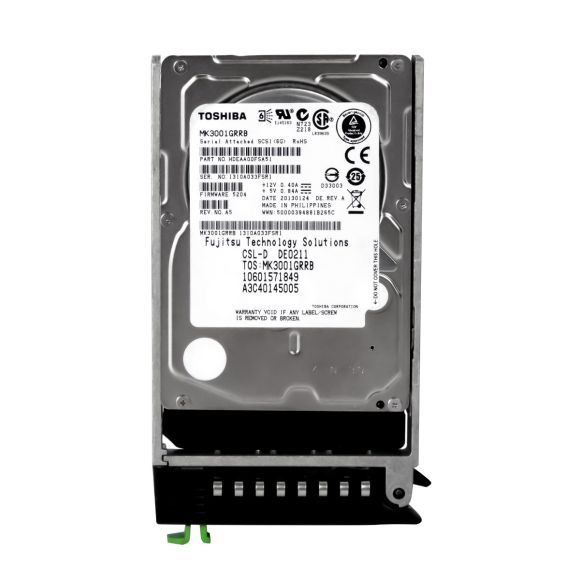 FUJITSU A3C40145005 300GB 15K SAS-2 2.5'' MK3001GRRB 