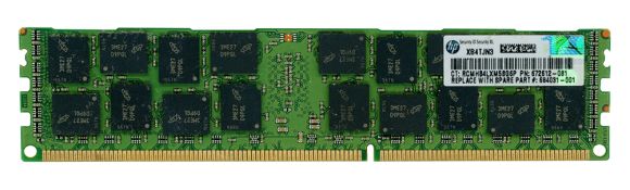 HP 672612-081 16GB DDR3 1600MHz REG ECC MT36JSF2G72PZ-1G6E1LG