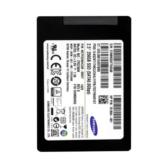 HP 761884-001 256GB MLC SATA III 2.5'' MZ-7PD256M