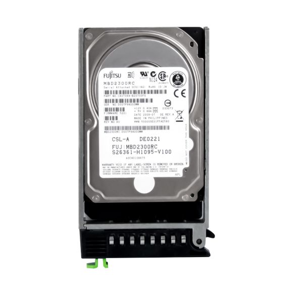 FUJITSU S26361-H1095-V100 A3C40108675 300GB 10K 16MB SAS-2 2.5'' MBD2300RC