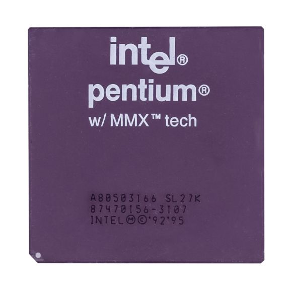 INTEL PENTIUM MMX 166MHz SL27K SOCKET 7