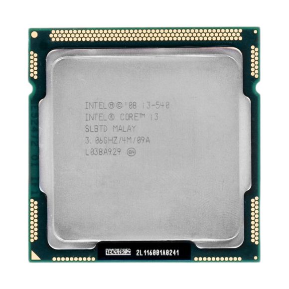 INTEL CORE i3-540 3.067GHz s.1156 SLBTD