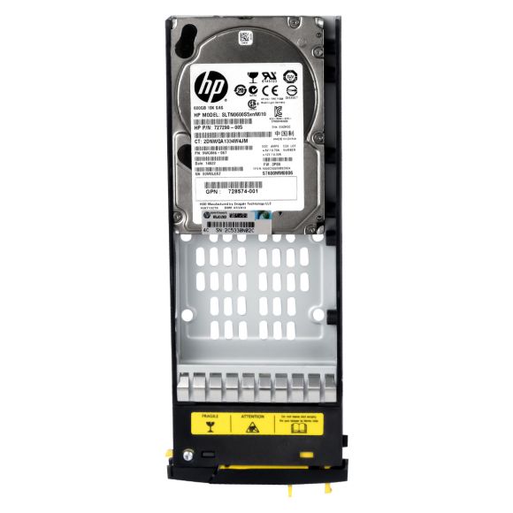 HP 727290-005 600GB SAS-2 10K 64MB 2.5'' SLTN0600S5xnN010