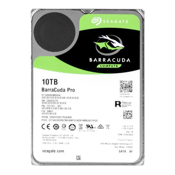 SEAGATE BARRACUDA PRO 10TB 7.2K 256MB SATA III 3.5'' ST10000DM0004