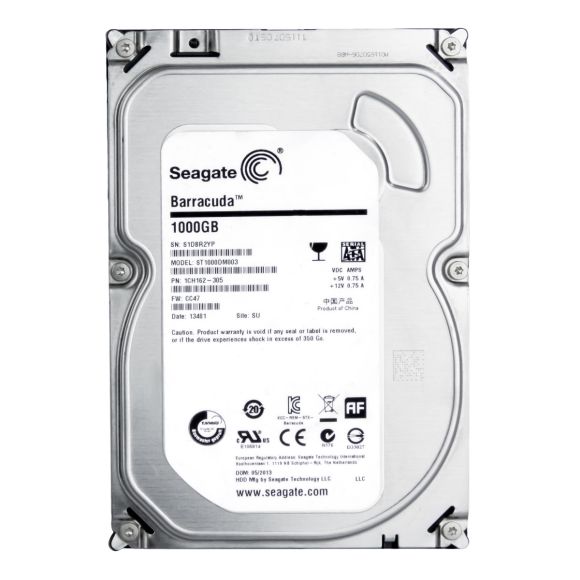 SEAGATE BARRACUDA 1TB 7.2K 64MB SATA III 3.5'' ST1000DM003