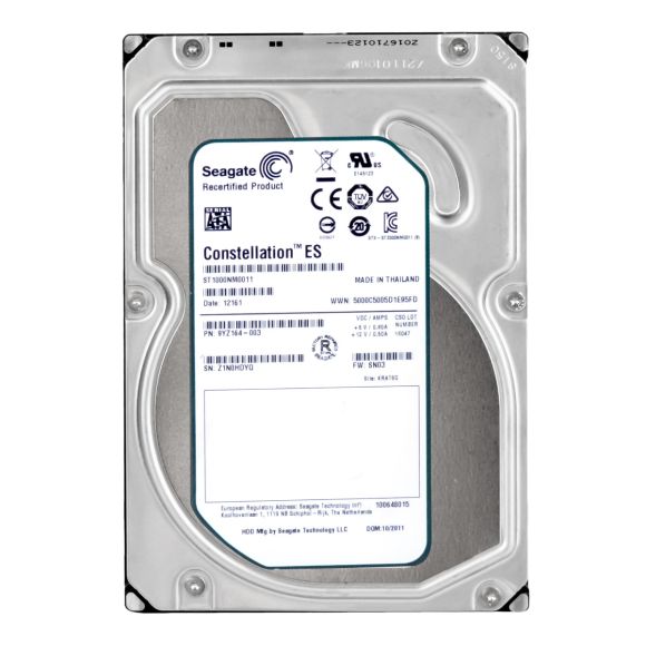 SEAGATE ES 1TB SATA 6Gb/s 64MB 7.2k 3.5" ST1000NM0011