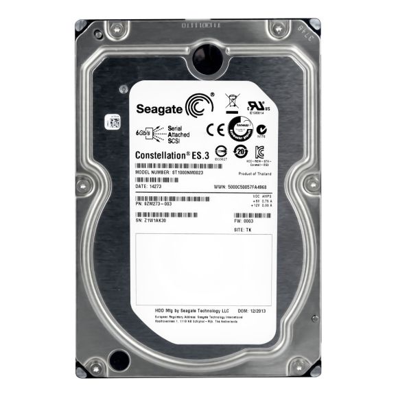 SEAGATE ST1000NM0023 1TB 6G SAS 7.2k 3.5"