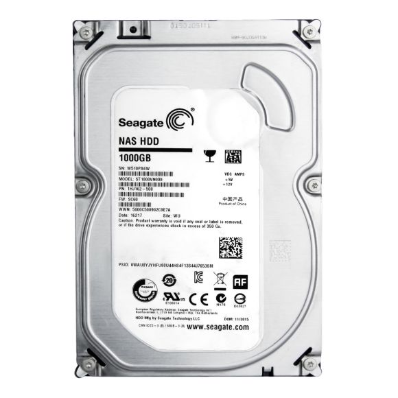 SEAGATE NAS HDD 1TB 5.9K 64MB SATA III 3.5'' ST1000VN000