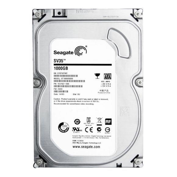 SEAGATE SV35 1TB 7.2k 64MB SATA III 3.5'' ST1000VX000