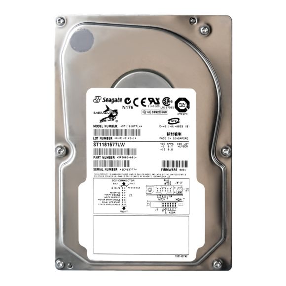 SEAGATE ST1181677LW 180GB ULTRA160 SCSI 68-PIN 7200RPM