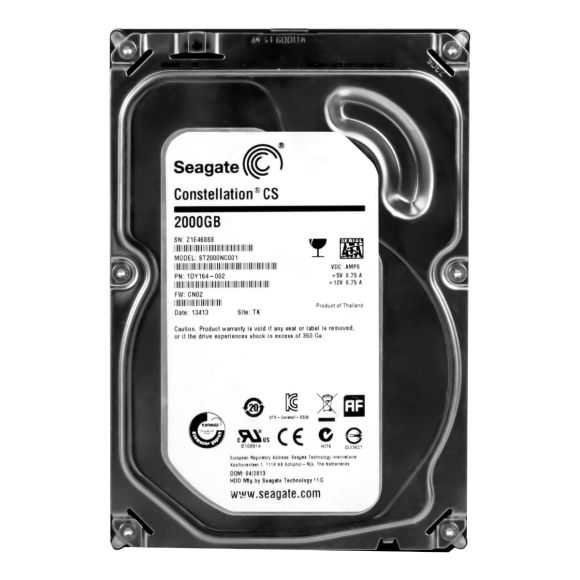 SEAGATE CONSTELLATION CS 2TB 7.2K 64MB SATA III 3.5'' ST2000NC001