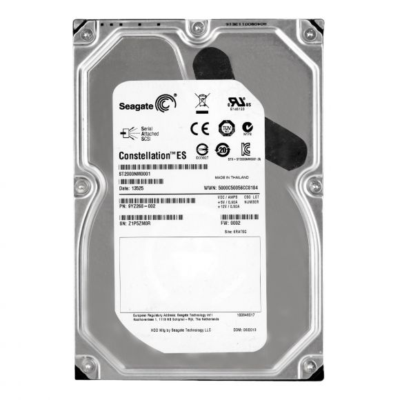 DYSK SEAGATE ST2000NM0001 2TB SAS 64MB 7.2K 3.5"