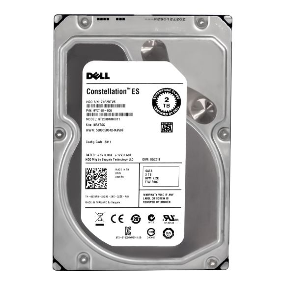 DELL 0835R9 2TB 7.2K 64MB SATA III 3.5'' ST2000NM0011