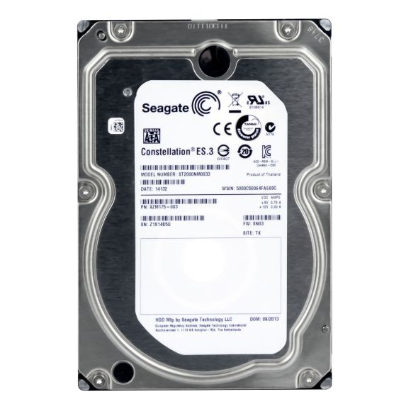 SEAGATE CONSTELLATION ES.3 2TB 7.2K 128MB SATA III 3.5'' ST2000NM0033