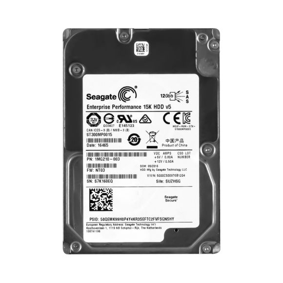 SEAGATE 300GB 15K 128MB SAS-3 2.5'' ST300MP0015