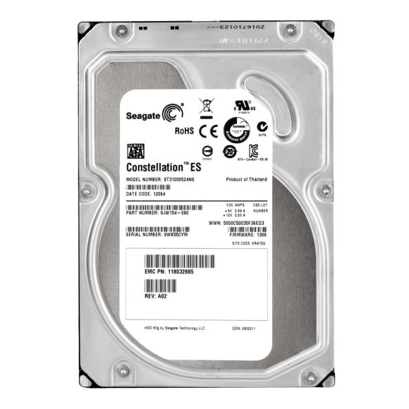 EMC 118032685 1TB 7.2k 32MB SATA-II 3.5" ST31000524NS