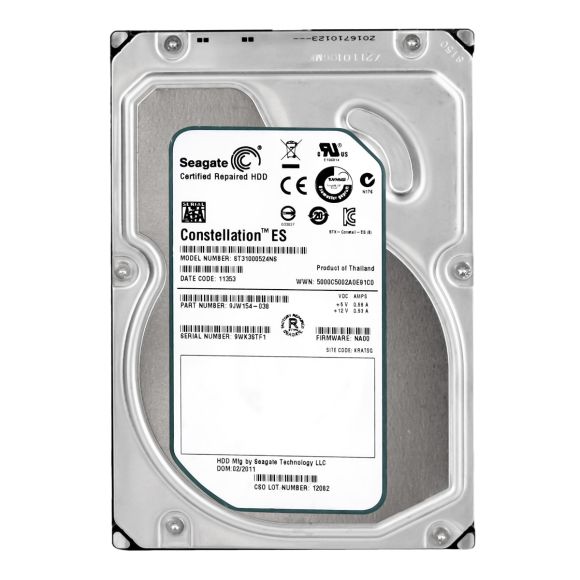 SEAGATE 1TB CONSTELLATION ES 7.2K 32MB SATA II 3.5'' ST31000524NS