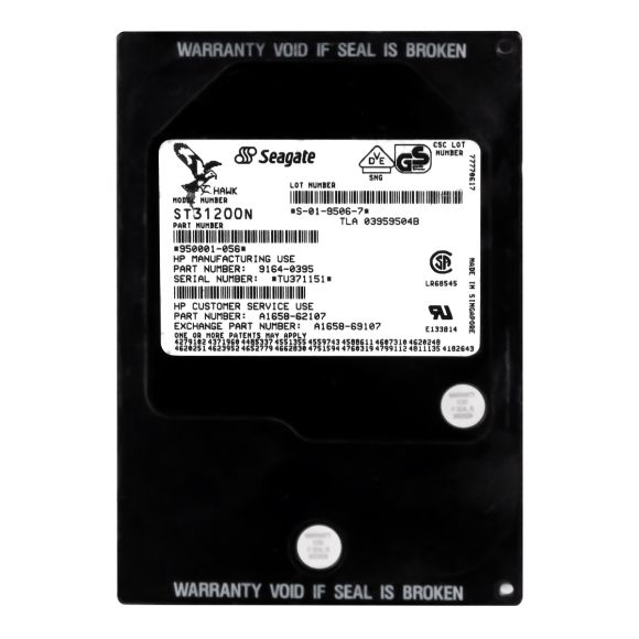 SEAGATE ST31200N 1.2GB 5400RPM SCSI 50-PIN 3.5"