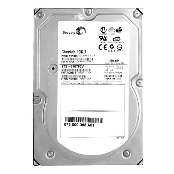 Seagate ST3146707FCV 146GB 16MB Fibre Channel