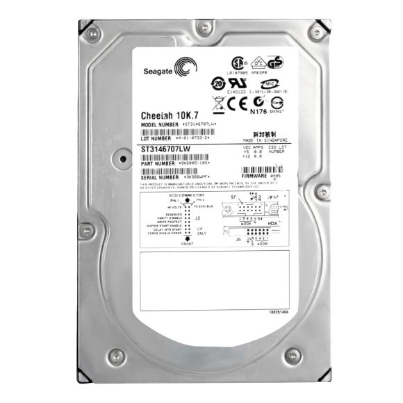 SEAGATE ST3146707LW 146GB U320 SCSI 68-PIN 10K